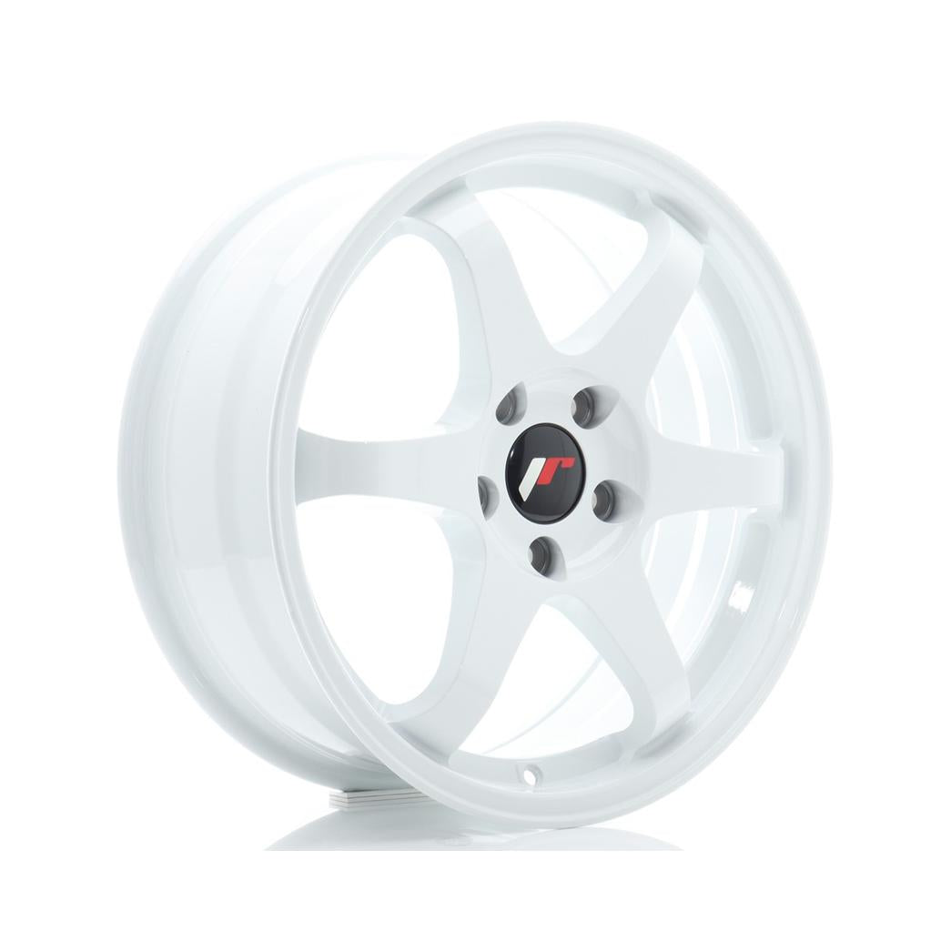Japan Racing JR3 Alloy Wheel 17x7 ET40 4x100 White 67.1mm CB