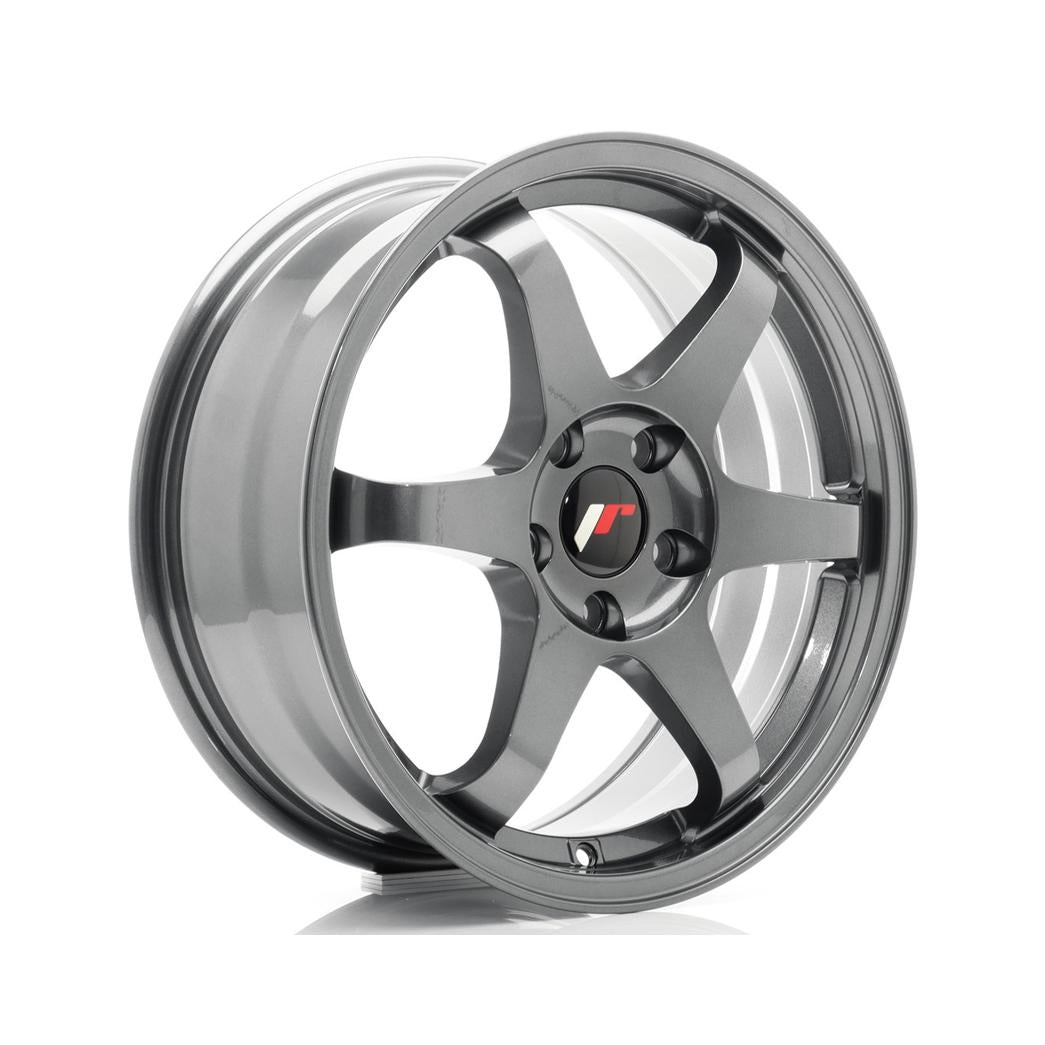 Japan Racing JR3 Alloy Wheel 17x7 ET40 5x114.3 Gun metal 67.1mm CB