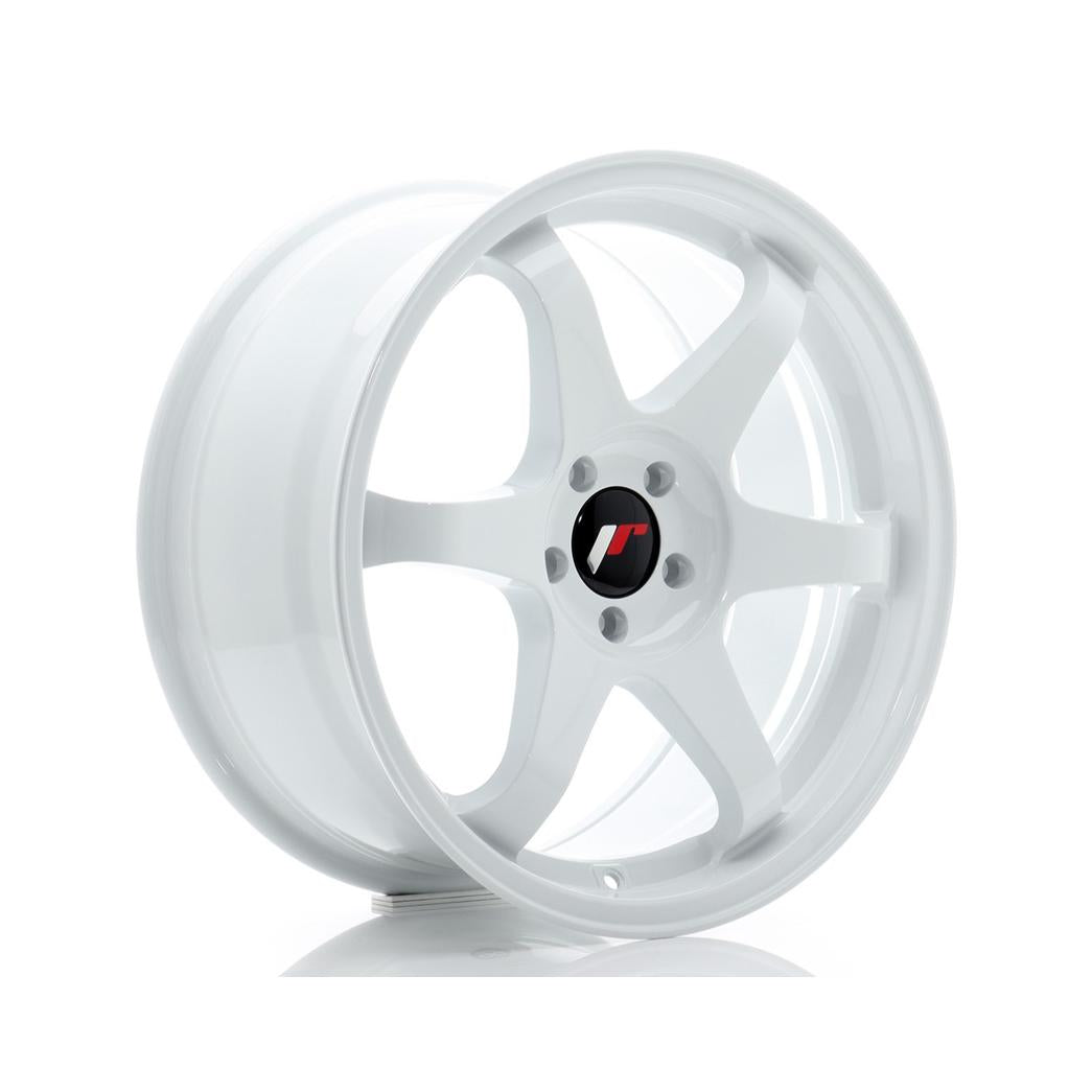 Japan Racing JR3 Alloy Wheel 17x8 ET35 5x100 White 67.1mm CB