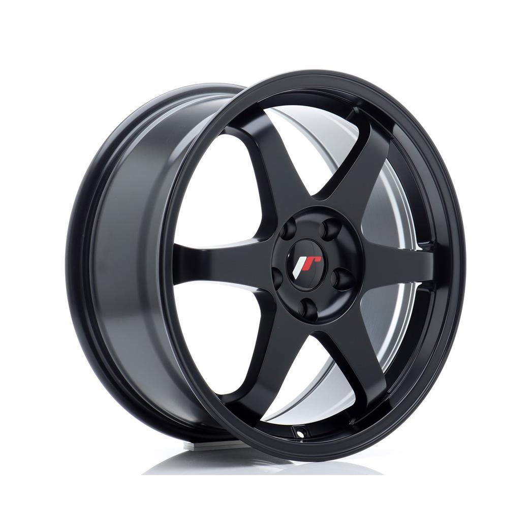 Japan Racing JR3 Alloy Wheel 18x8 ET40 5x114.3 Matt Black 67.1mm CB