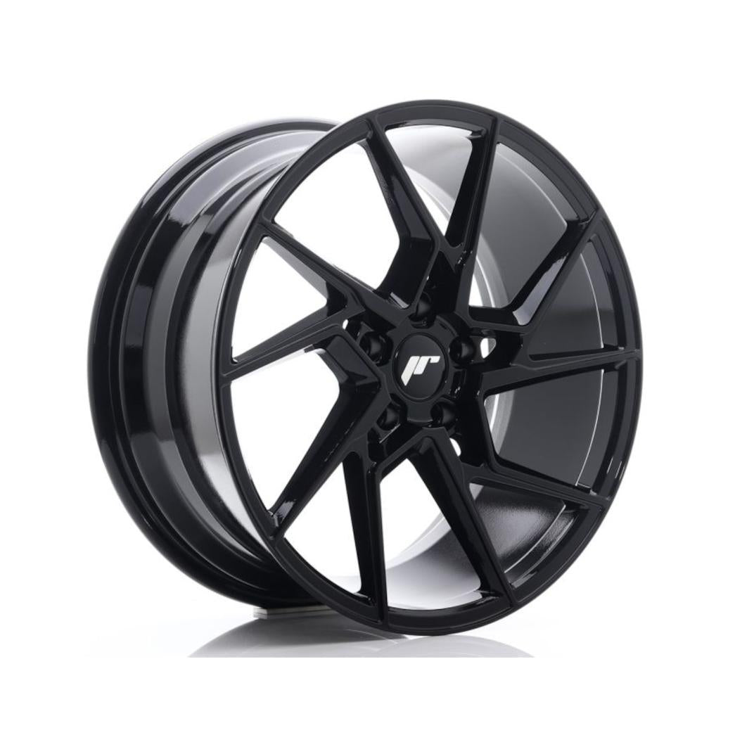 Japan Racing JR33 Alloy Wheel 19x8.5 ET35 5x112 Black 66.6mm CB