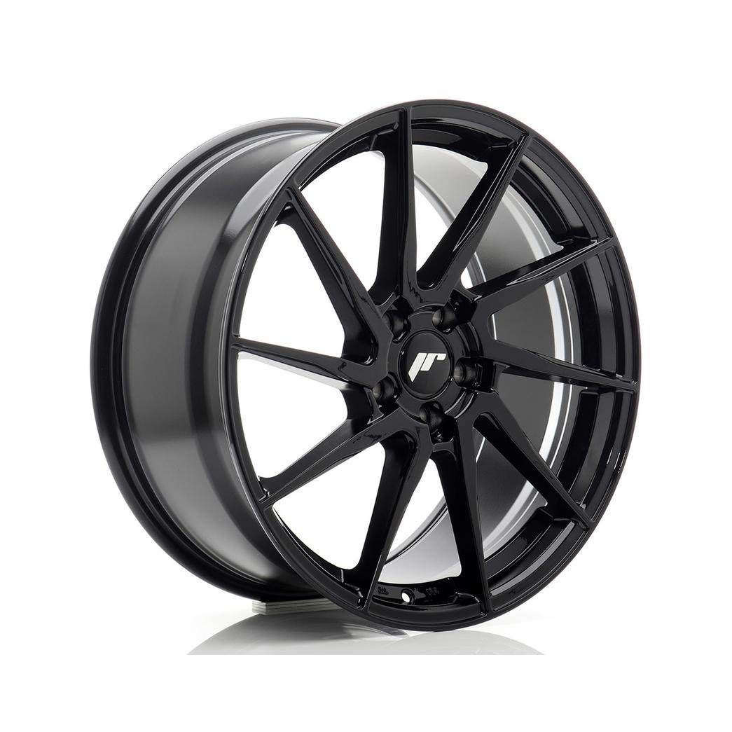 Japan Racing JR36 Alloy Wheel 19x8.5 ET45 5x112 Black 66.6mm CB