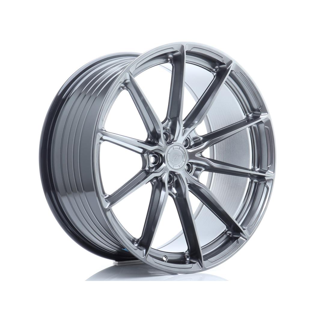 Japan Racing JR37 Alloy Wheel 21x9.5 ET35 5x112 Hyper Black 66.6mm CB