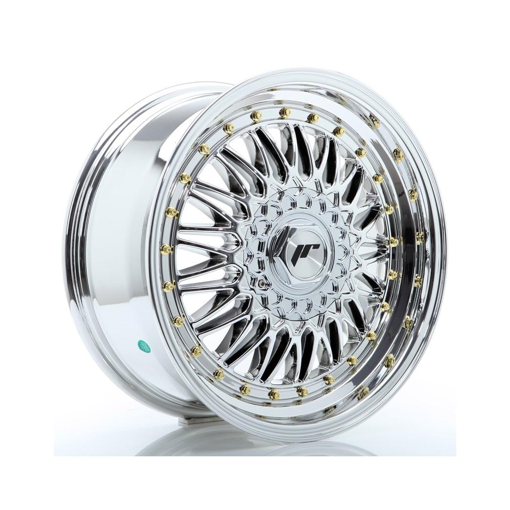 Japan Racing JR9 Alloy Wheel 17x7.5 ET35 5x100 5x108 Chrome 74.1mm CB