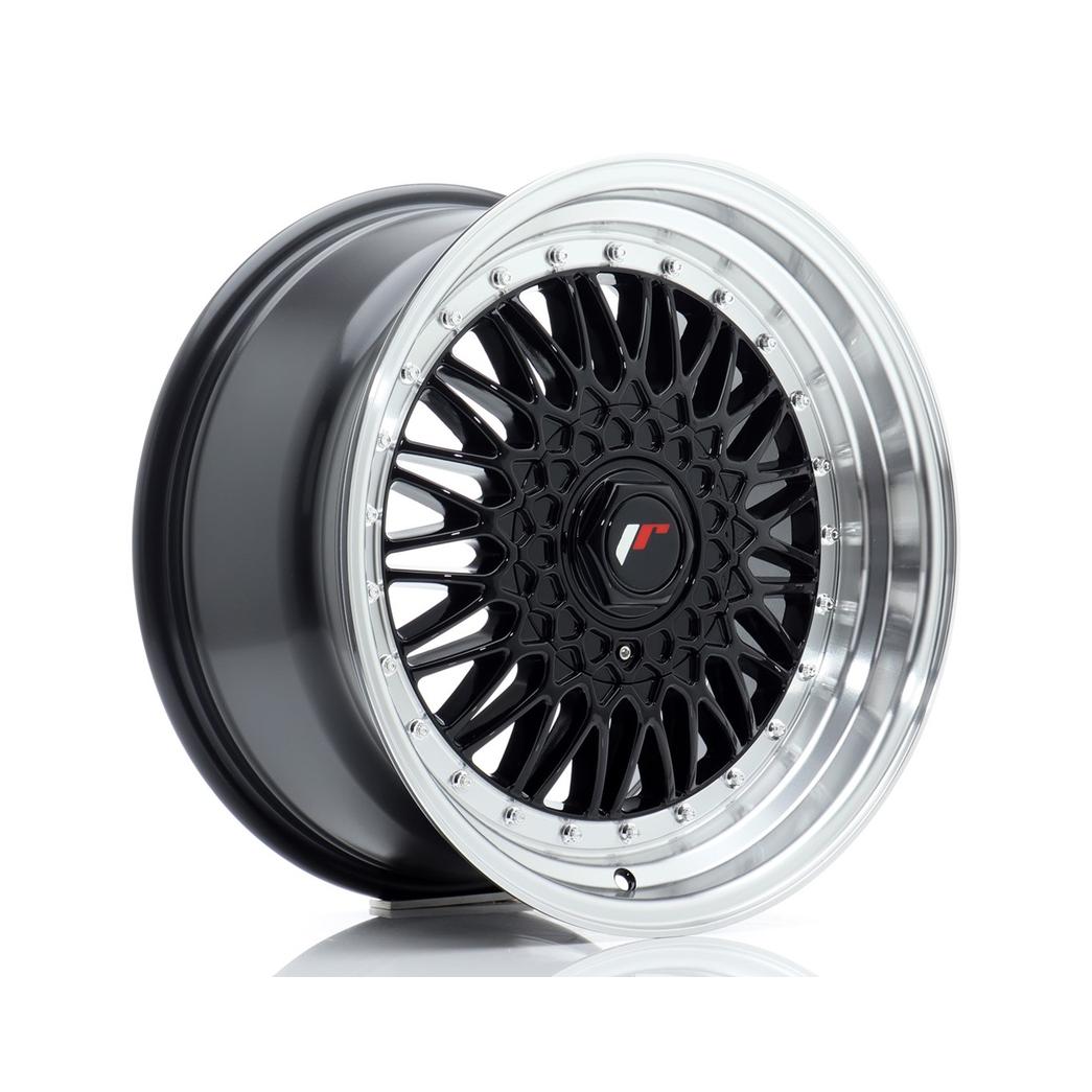 Japan Racing JR9 Alloy Wheel 17x8.5 ET20 4x100 4x108 Black 74.1mm CB