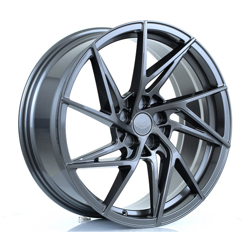 JUDD Model Two Alloy Wheel 20x8.5 ET20 TO 45 5x105 Gloss Gunmetal 72.6mm CB