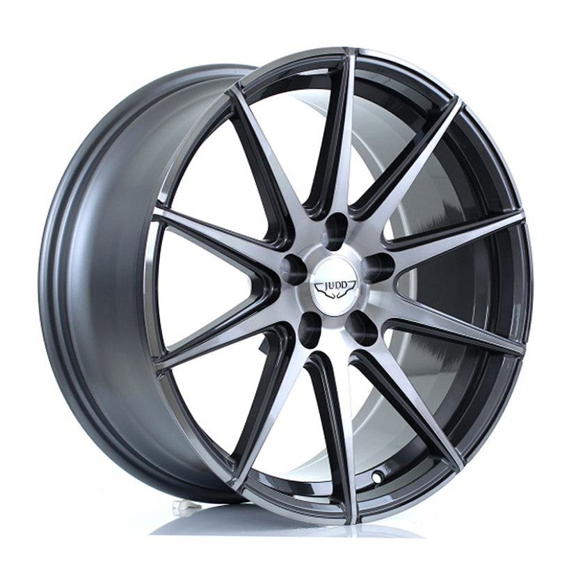 JUDD T311R Alloy Wheel 19x8.5 ET25 TO 45 5x127 Titanium Brushed 72.6mm CB