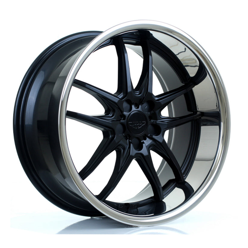 JUDD T404 Alloy Wheel 20x10 ET20 TO 45 5x118 Satin Black 72.6mm CB