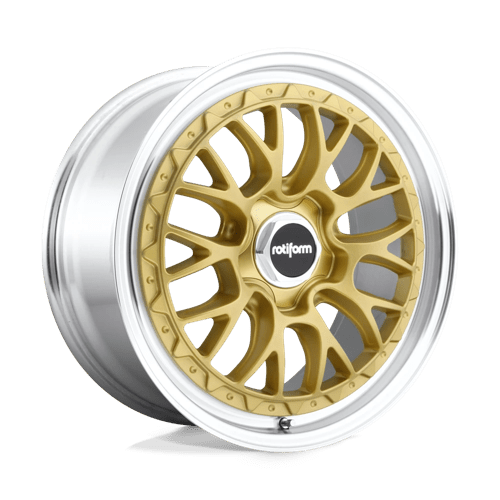 Rotiform R156 LSR Alloy Wheel 18x8.5 ET35 5x100 Matt Gold Machined 57.1mm CB