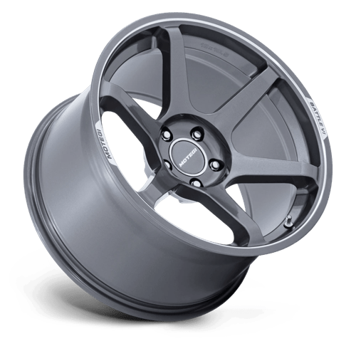Motegi MR160 BATTLE VI Alloy Wheel 19x9.5 ET40 5x114 Gloss Gunzilla With Machined Lip 72.56mm CB