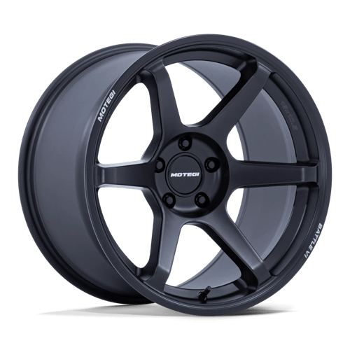 Motegi MR160 BATTLE VI Alloy Wheel 18x10.5 ET35 5x120 Matt Blackbird Metallic 74.1mm CB