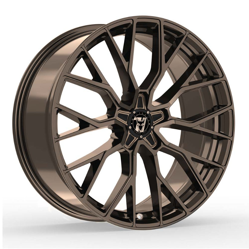 Wolfrace 71 Munich GTR Alloy Wheel 22x9.5 ET35 5x120 Racing Bronze 110mm CB