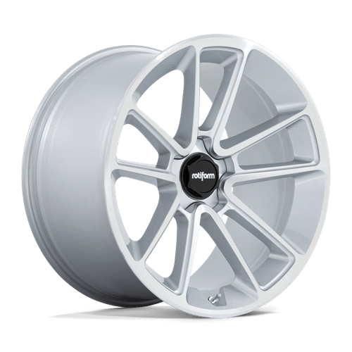 Rotiform R192 BTL Alloy Wheel 22x10 ET10 5x112 Gloss Silver With Machined Face 66.56mm CB