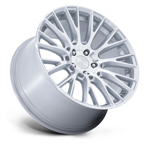 Rotiform RC201 LSE Alloy Wheel 19x10 ET40 5x112 Gloss Silver With Machined Face 66.56mm CB