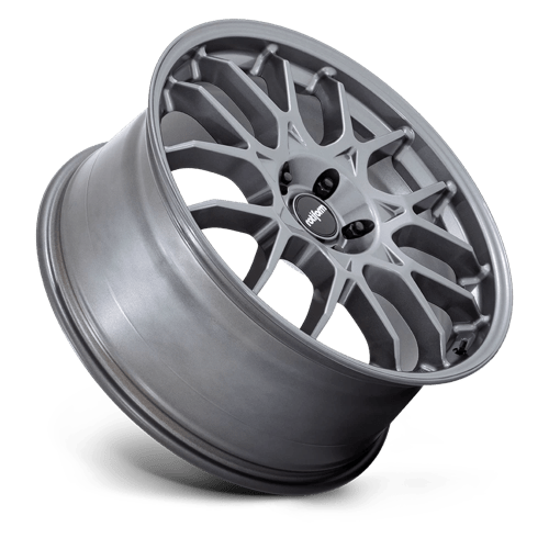Rotiform R196 ZWS Alloy Wheel 21x9 ET27 5x112 Gloss Anthracite 66.56mm CB