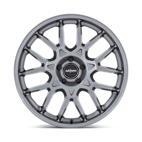 Rotiform R196 ZWS Alloy Wheel 21x9 ET27 5x112 Gloss Anthracite 66.56mm CB