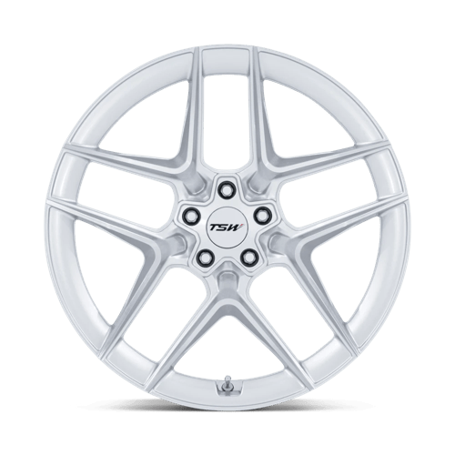 TSW TW008 SLIPSTREAM Alloy Wheel 20x10.5 ET38 5x112 Gloss Silver With Machined Face 66.56mm CB