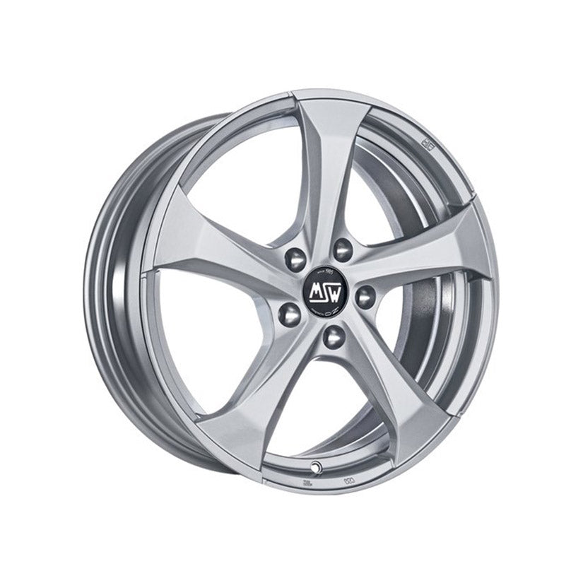 MSW Urban Cross 47 Alloy Wheel 19x8 ET21 5x112 Full Silver 66.6mm CB