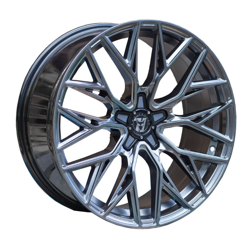 Wolfrace 71 Wolfsburg GTR Alloy Wheel 18x8.5 ET38 5x112 Racing Carbon 110mm CB