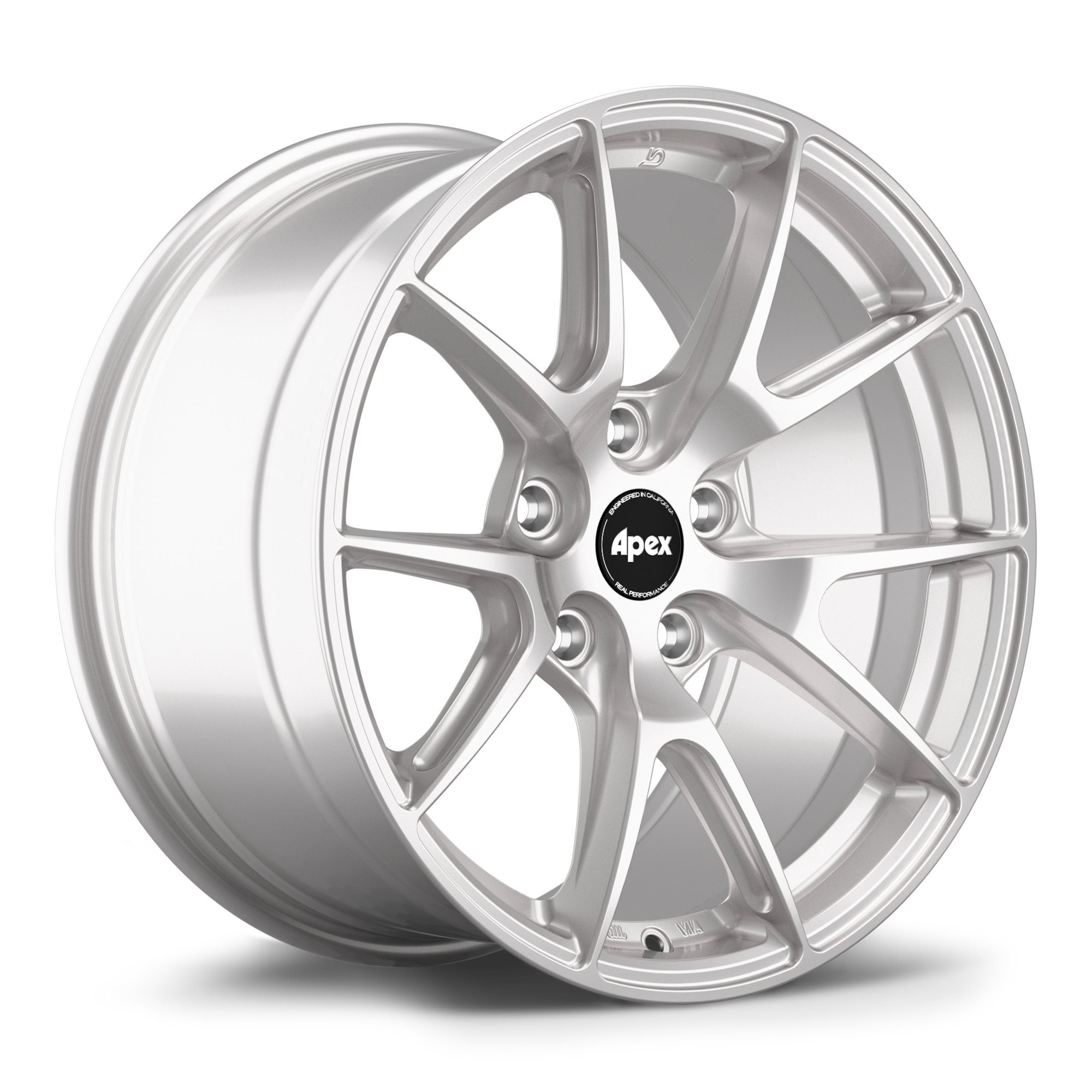 Apex VS-5 Alloy Wheel 17x9.5 ET40 5x100 Race Silver 56.1mm CB