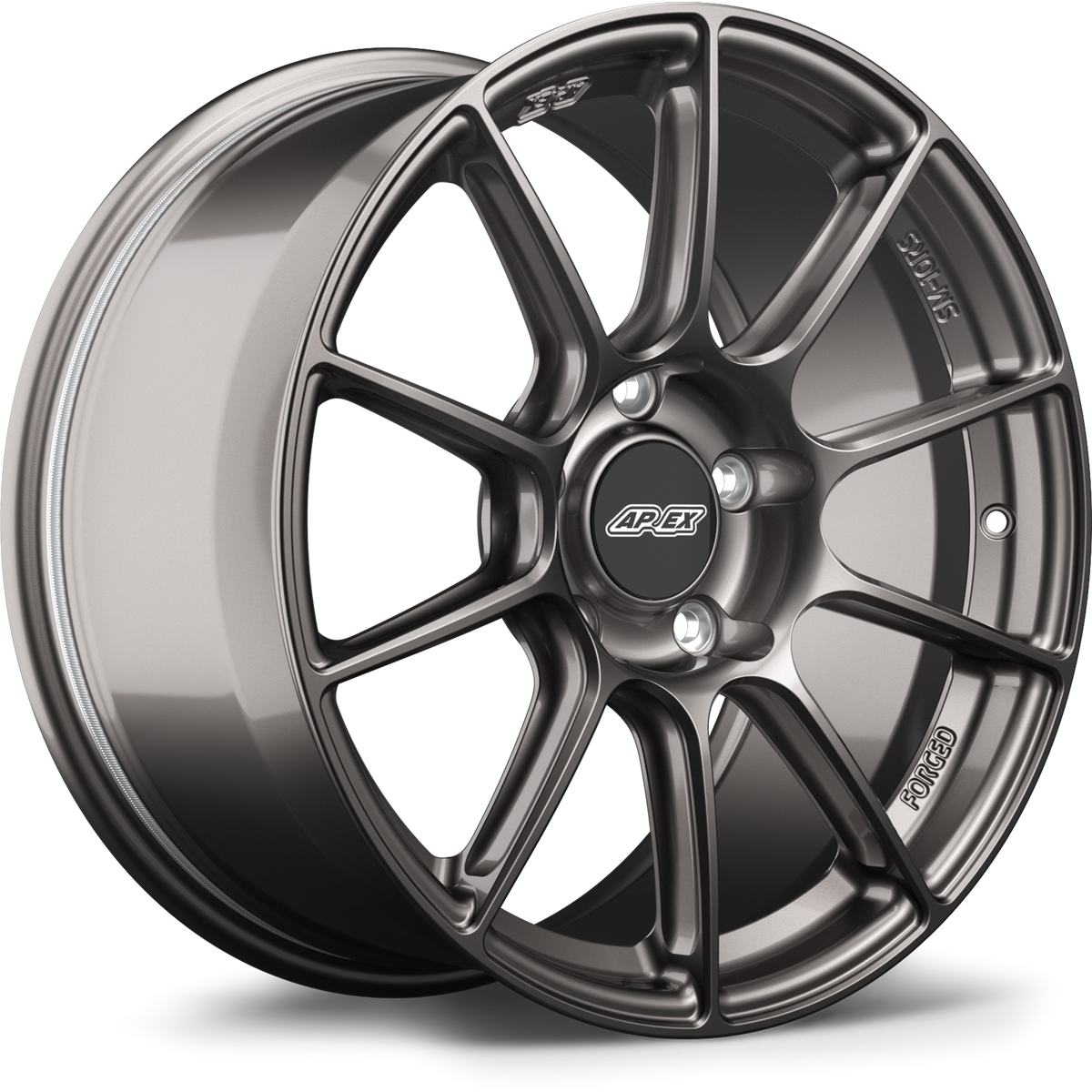 Apex SM-10RS Forged Alloy Wheel 18x9 ET42 5x100 Anthracite 56.1mm CB