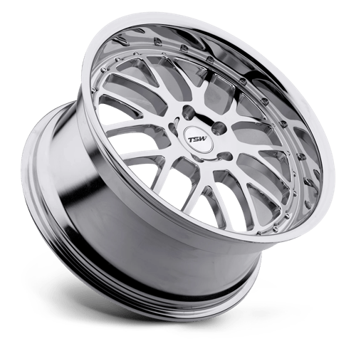 TSW VALENCIA Alloy Wheel 18x9.5 ET40 5x114 Chrome 76.1mm CB
