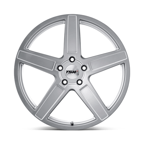 TSW ASCENT Alloy Wheel 18x8.5 ET43 5x112 Matt Titanium Silver 72.1mm CB