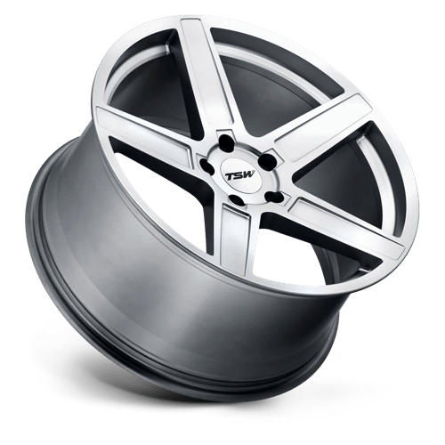 TSW ASCENT Alloy Wheel 20x10 ET40 5x112 Matt Titanium Silver 72.1mm CB