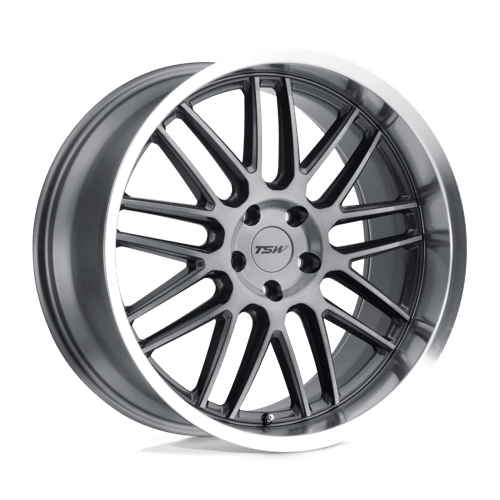 TSW AVALON Alloy Wheel 19x9.5 ET39 5x112 Gunmetal With Machined Lip 66.56mm CB