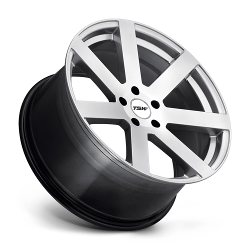 TSW BARDO Alloy Wheel 19x8 ET35 5x100 Hyper Silver 72.1mm CB