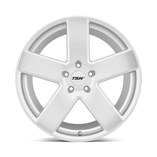 TSW BRISTOL Alloy Wheel 19x8.5 ET20 5x114 Silver With Mirror Cut Face 76.1mm CB