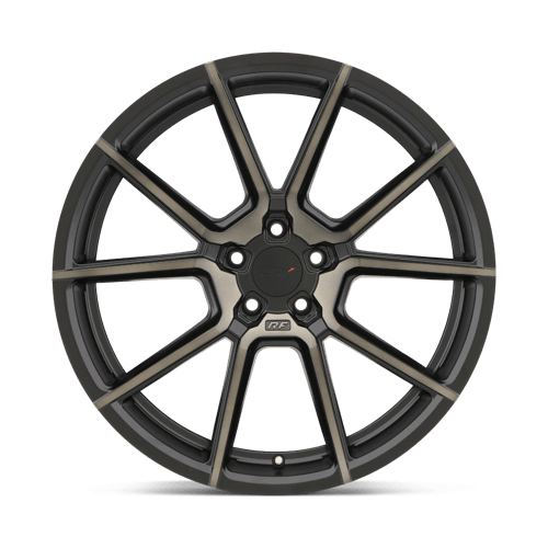 TSW CHRONO Alloy Wheel 19x9 ET20 5x114 Matt Black With Machined Dark Face 76.1mm CB