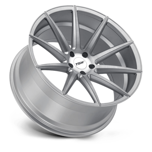 TSW CLYPSE Alloy Wheel 22x10.5 ET38 5x112 Titanium With Matt Brushed Face 66.56mm CB