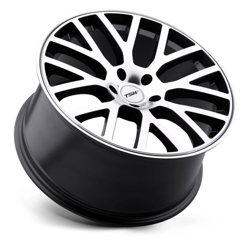 TSW DONINGTON Alloy Wheel 22x9 ET35 5x120 Gunmetal Mirror Cut Face 76.1mm CB
