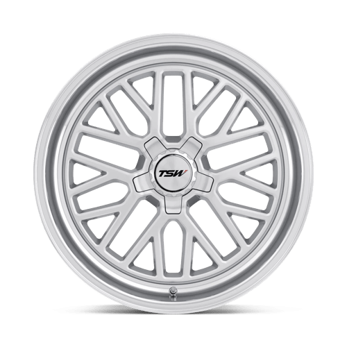 TSW HOCKENHEIM S Alloy Wheel 18x9.5 ET20 5x114 Silver With Mirror Cut Lip 76.1mm CB