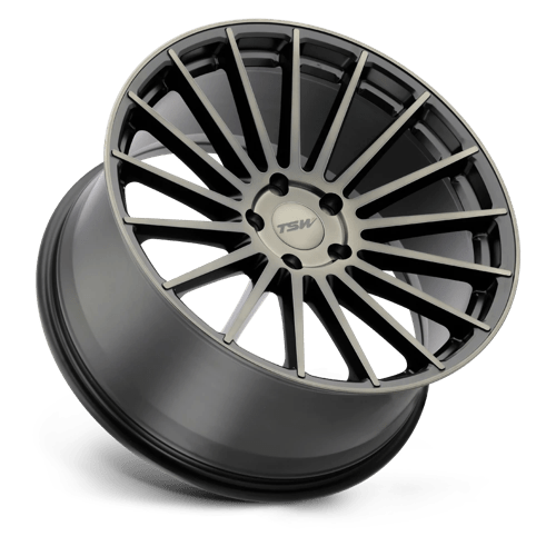 TSW LUCO Alloy Wheel 20x10 ET40 5x120 Matt Black With Machined Dark Face 76.1mm CB