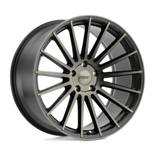 TSW LUCO Alloy Wheel 20x10 ET25 5x114 Matt Black With Machined Dark Face 76.1mm CB