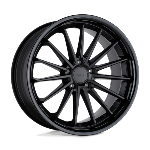 TSW MARINA Alloy Wheel 19x9.5 ET20 5x114 Matt Black With Gloss Black Lip 76.1mm CB