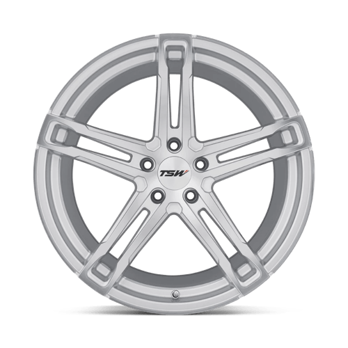 TSW MECHANICA Alloy Wheel 18x10.5 ET27 5x120 Silver With Mirror Cut Face 76.1mm CB