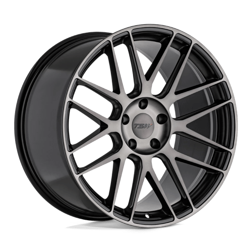TSW NORD Alloy Wheel 19x9.5 ET35 5x112 Semi Gloss Black Mill Machined Dark 66.56mm CB