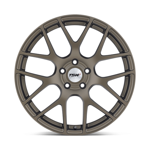 TSW NURBURGRING Alloy Wheel 19x8 ET45 5x112 Matt Bronze 72.1mm CB