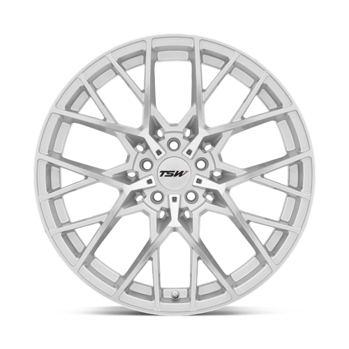 TSW SEBRING Alloy Wheel 20x10 ET40 5x114 Silver With  Mirror Cut Face 76.1mm CB