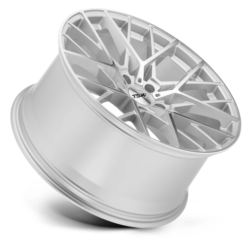 TSW SEBRING Alloy Wheel 20x10 ET40 5x120 Silver With  Mirror Cut Face 76.1mm CB