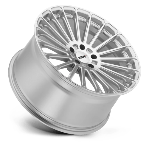 TSW TURBINA Alloy Wheel 18x10 ET25 5x114 Titanium Silver Mirror Cut Face 76.1mm CB