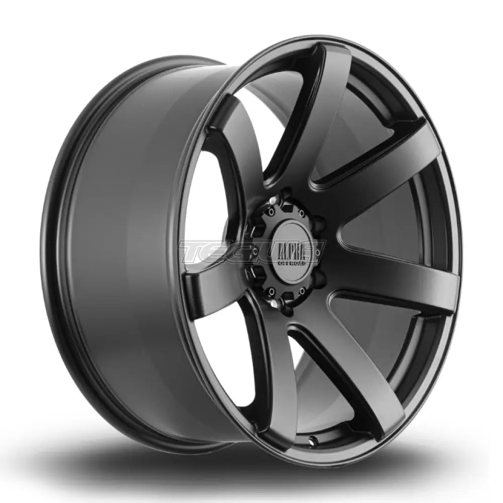Alpha Offroad Gauntlet Alloy Wheel 18x9 ET15 6x139 Satin Black 106.1mm CB