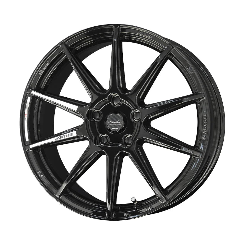 AME CIRCLAR C10R Alloy Wheel 17x7.0 ET45 5x100 Gloss Black