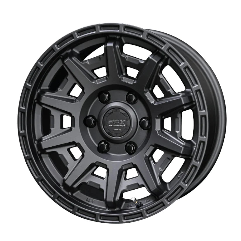 AME PPX D10X Alloy Wheel 16x7.0 ET35 5x114 Matte Dark Gunmetal