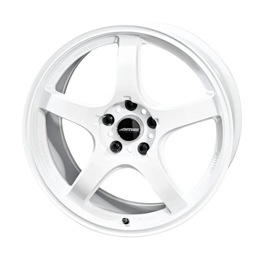 AME TRACER GTV Alloy Wheel 18x8.5 ET45 5x100 White