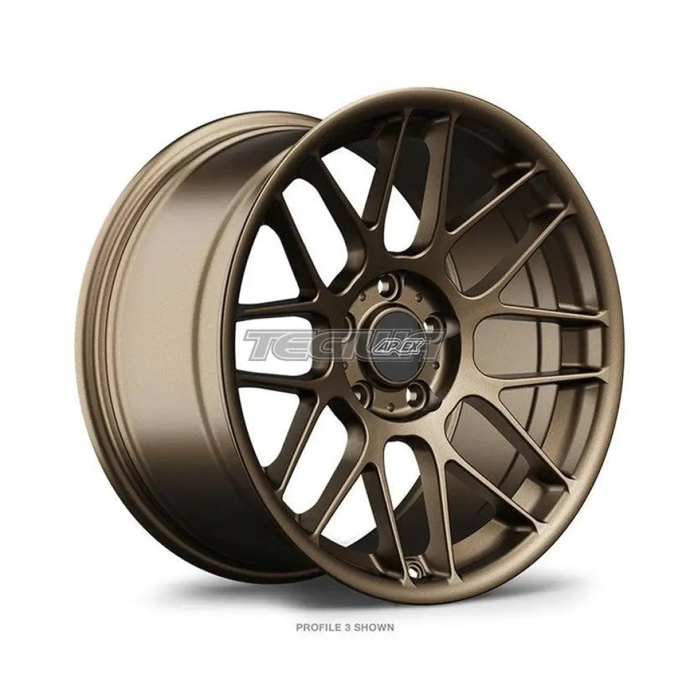 Apex ARC-8 Alloy Wheel 19x10 ET20 5x120 Satin Bronze 67.1mm CB