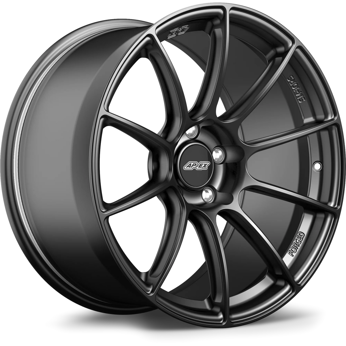 Apex SM-10RS Forged Alloy Wheel 18x10.5 ET44 5x114 Satin Black 60.1mm CB